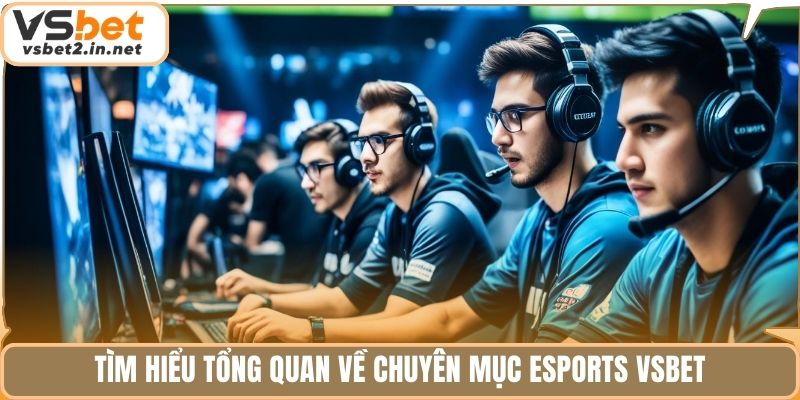 Tìm hiểu tổng quan về chuyên mục esports vsbet